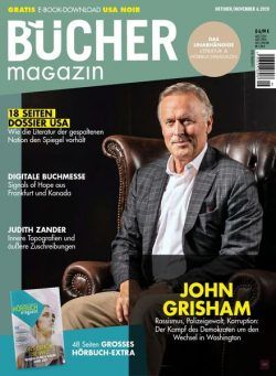 Bucher Magazin – Oktober November 2020