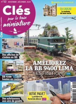 Cles pour le train miniature – novembre-decembre 2020