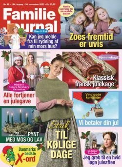 Familie Journal – 30 november 2020