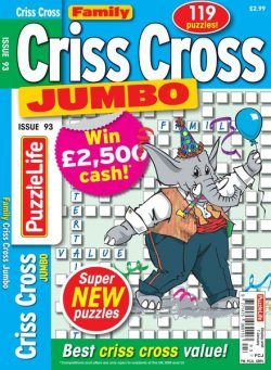 Family Criss Cross Jumbo – December 2020