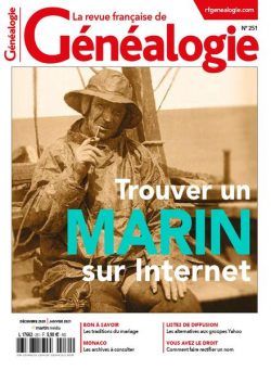 La Revue francaise de Genealogie – Decembre 2020 – Janvier 2021