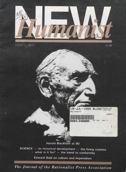 New Humanist – July 1993