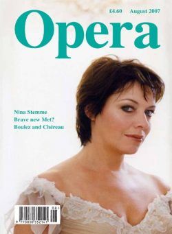 Opera – August 2007