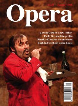 Opera – January 2008