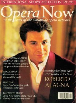 Opera Now – International Showcase Edition 1995-1996