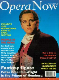 Opera Now – May-June 1996