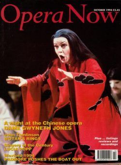 Opera Now – October 1994