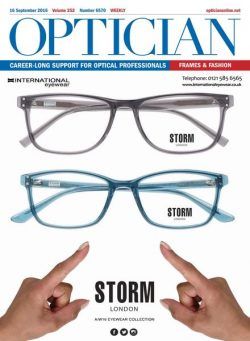 Optician – 16 September 2016