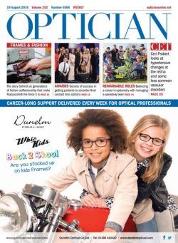 Optician – 19 August 2016