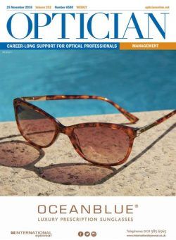 Optician – 25 November 2016