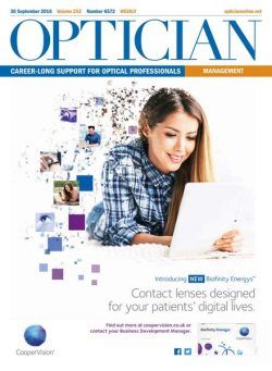 Optician – 30 September 2016