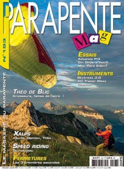 Parapente Mag – Decembre 2020 – Janvier 2021