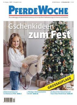 PferdeWoche – 25 November 2020