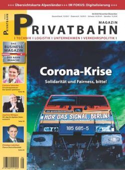 Privatbahn Magazin – November-Dezember 2020