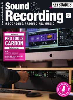 Sound & Recording – November 2020