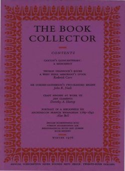 The Book Collector – Winter 1976