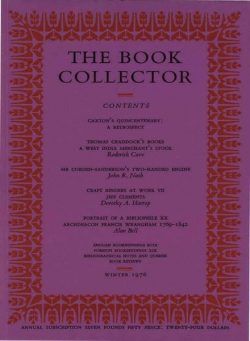 The Book Collector – Winter 1976