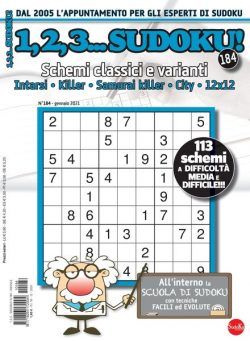 123 Sudoku – gennaio 2021