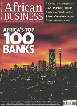 African Business English Edition – October 2003