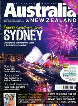 Australia & New Zealand – August 2009