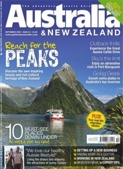 Australia & New Zealand – September 2009