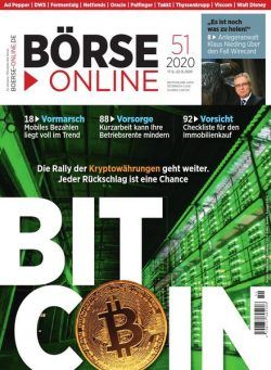 Borse Online Magazin – 22 Dezember 2020