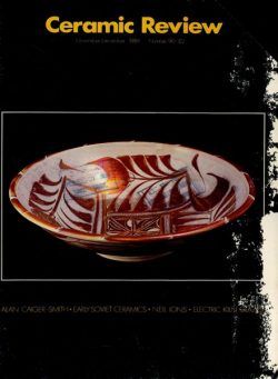 Ceramic Review – November – December 1984