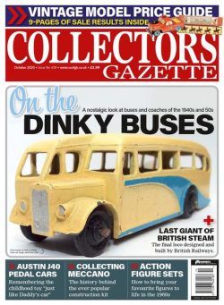 Collectors Gazette – October 2020