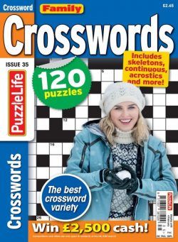 Family Crosswords – January 2021