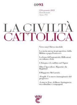 La Civilta Cattolica – 2 Gennaio 2021