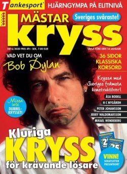 Mastarkryss – 19 november 2020