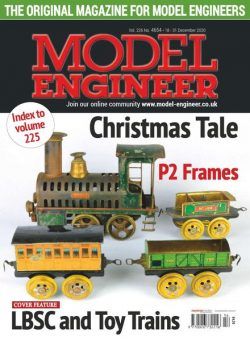 Model Engineer – Issue 4654 – 18 December 2020