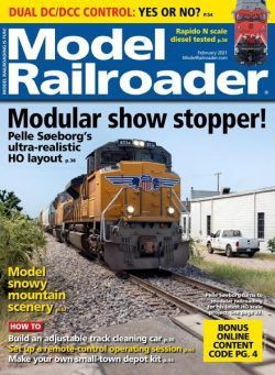 Model Railroader – February 2021