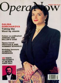 Opera Now – March 1995