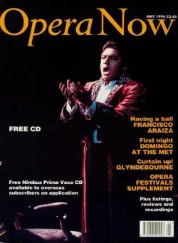 Opera Now – May 1994