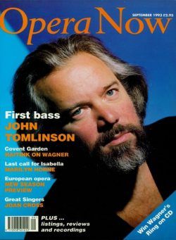 Opera Now – September 1993