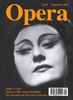 Opera – September 2007