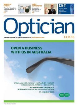 Optician – 13 November 2015