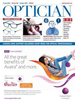 Optician – 15 July 2016