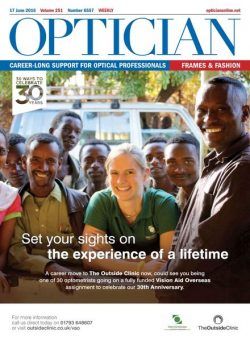 Optician – 17 June 2016