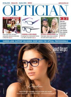 Optician – 20 May 2016