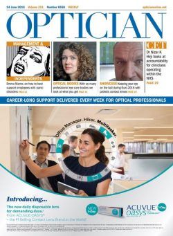 Optician – 24 June 2016