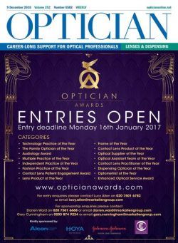 Optician – 9 December 2016