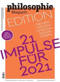 Philosophie Magazin Germany – Januar 2021