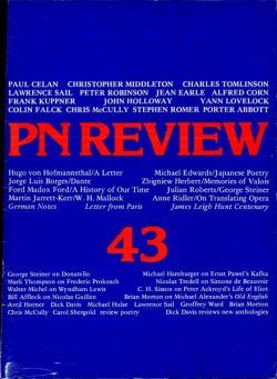 PN Review – May-June 1985
