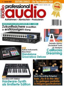 Professional Audio – Januar 2021