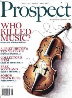 Prospect Magazine – August-September 1998