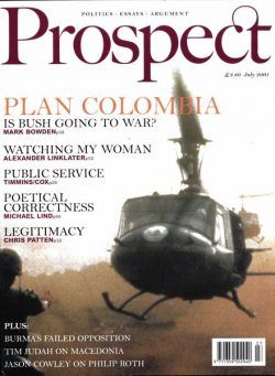 Prospect Magazine – July 2001