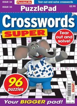 PuzzleLife PuzzlePad Crosswords Super – 31 December 2020