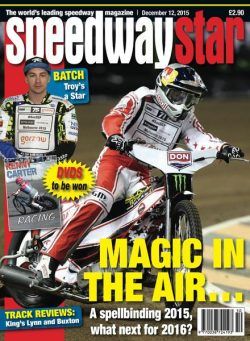 Speedway Star – December 12, 2015